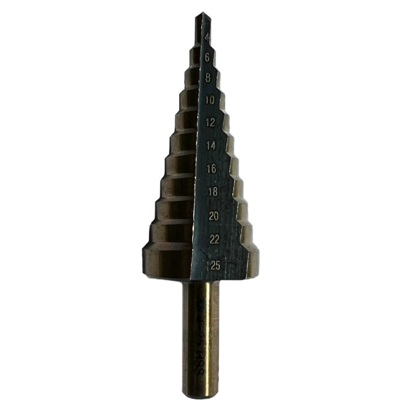 مته پله ای اچ جی پلاس کد 250 سایز 4 تا 25 میلی متر