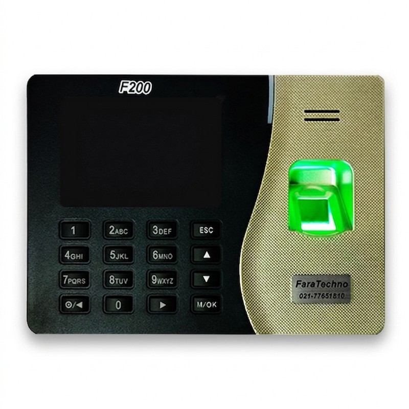 دستگاه حضور و غیاب فرا تکنولوژی مدل f200