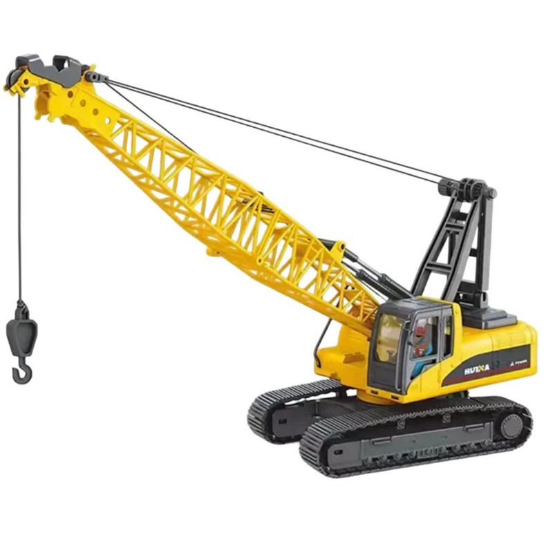 ماکت ماشین ناب سل مدل جرثقیل چرخ زنجیری هوینا کد STATIC DIE -CAST CRAWLER CRANE 1155 SCALE 135