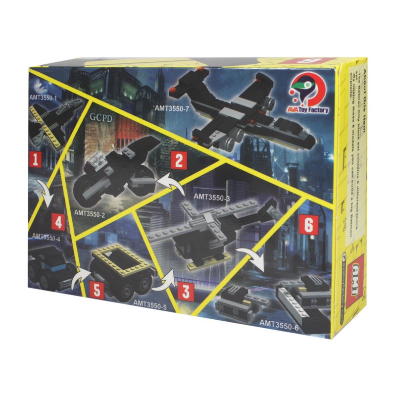 ساختنی 60 تکه ناب سل مدل تانک بتمن کد THE BATMAN TANK006