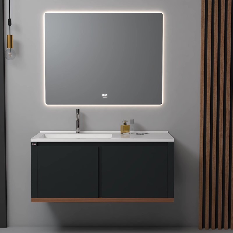 ست کابینت و روشویی آلکا مدل 5010 به همراه آینه بک لایت