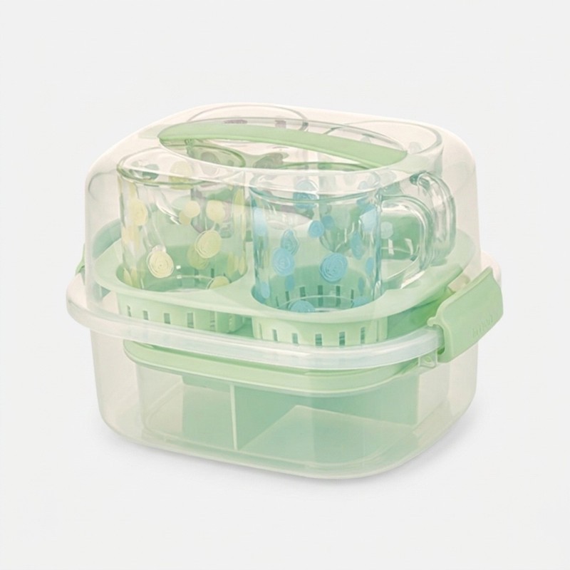 سبد پیک نیک لیمون مدل چای خوری کد FIDOKA-2241