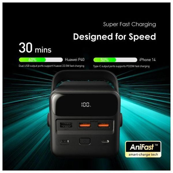 پاوربانک اورایمو مدل 500 Power Box ظرفیت 50000 میلی آمپر ساعت