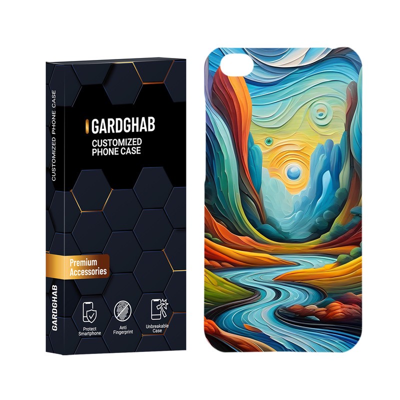 کاور گارد قاب مدل هنری مناسب برای گوشی موبایل شیائومی Redmi Goمدل 6