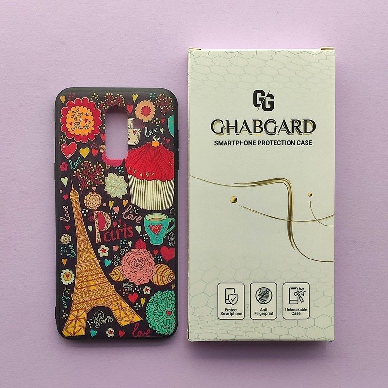 کاور قاب گارد مدل ژله ای فانتزی مناسب برای گوشی موبایل سامسونگ Galaxy J8مدل 1