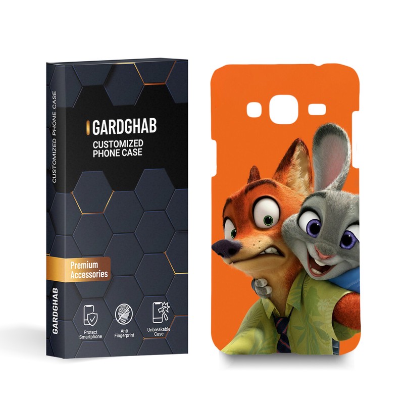 کاور گارد قاب مدل بچگانه مناسب برای گوشی موبایل سامسونگ Galaxy J3 2015 مدل 2