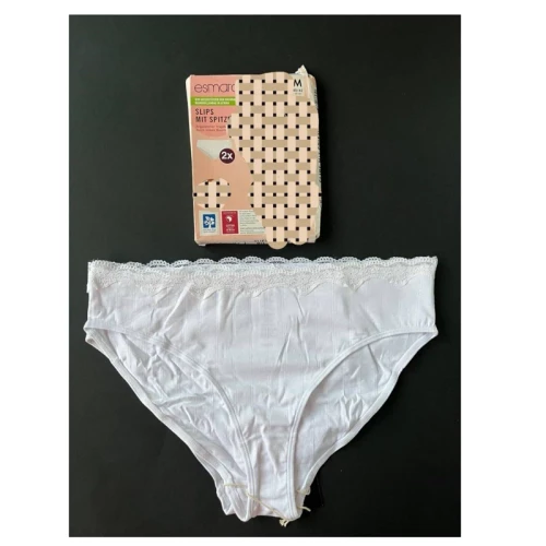 شورت نخی اسمارا ESMARA جنس عالی سفید سایز 48 و 50