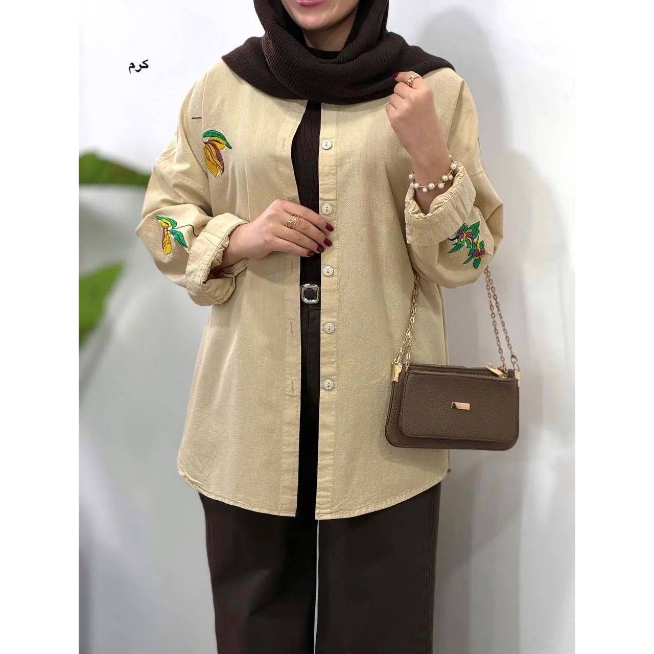مانتو الیاف باکو در رنگ بندی عالی 7573شایسته