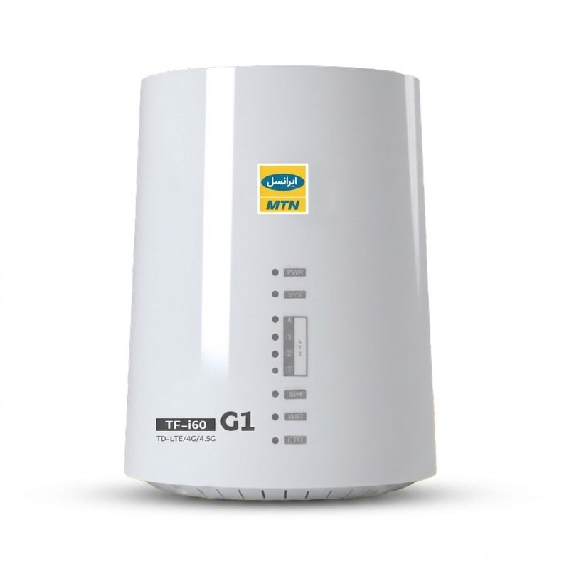 مودم رومیزی 4.5G ایرانسل مدل TF-i60 G1 با پشتیبانی همزمان تا 32 کاربر، آنتن داخلی MIMO4x4، سرعت 300 مگابیت بر ثانیه، ...