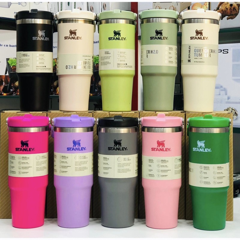 تراول ماگ Iceflow Flip Straw Tumbler مدل تامبلر با حجم 0.9 میلی لیتر و قابلیت حفظ دما
