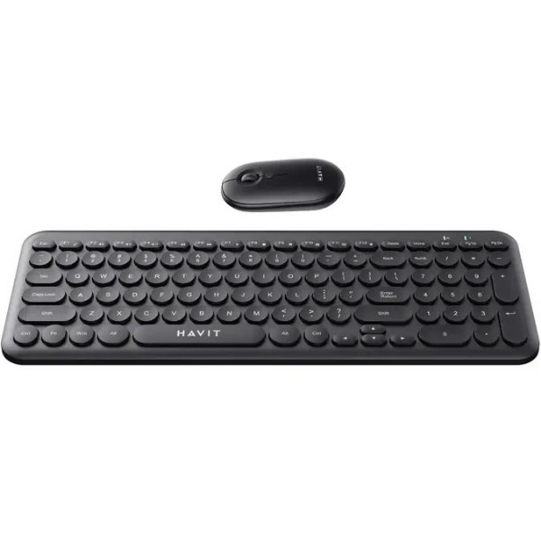 کیبورد و ماوس بی سیم هویت مدل KB-254GCM