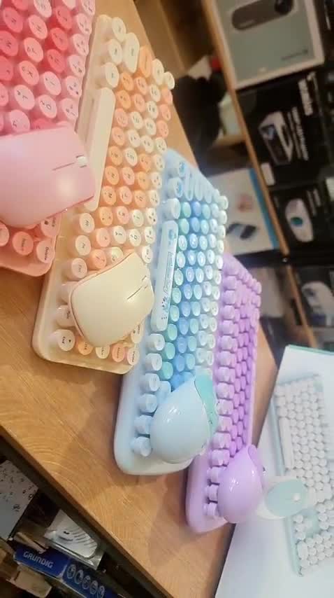 کیبورد و ماوس بی سیم مافی Mofii مدل I bean