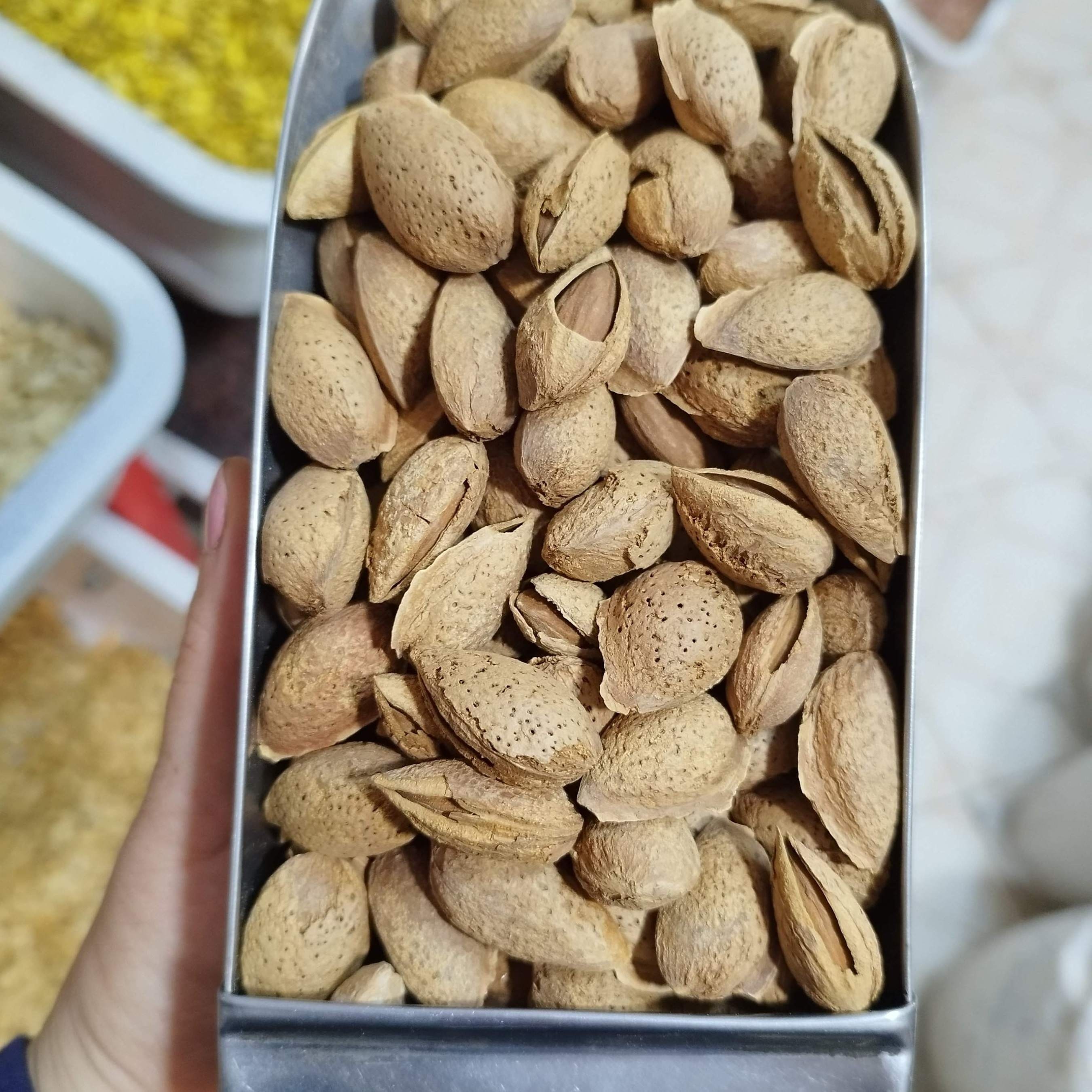 بادام درختی پوست نازک خام باغات مراغه dashi007