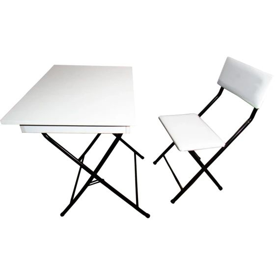 میز تحریر وایت بردی مدل 109 باکسدار تاشو MDF(پس کرایه)