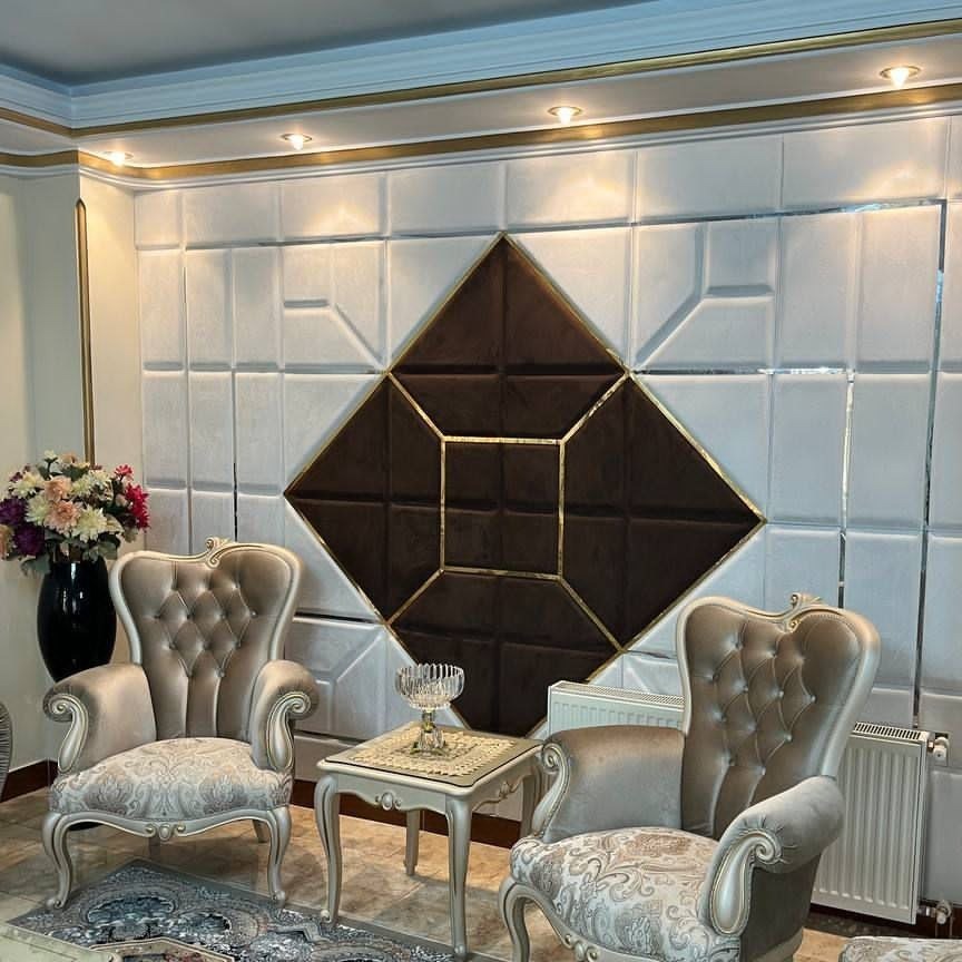دیوارپوش لمسه پشت چسبدار مخصوص پشت تلوزیون و پذیرایی (قسطی) 