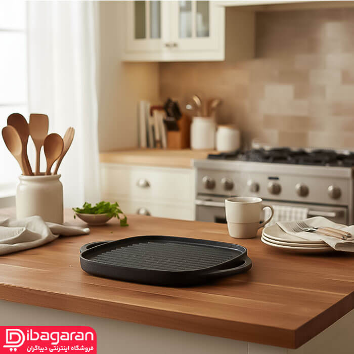 تابه گریل چدن ریور مدل 8685