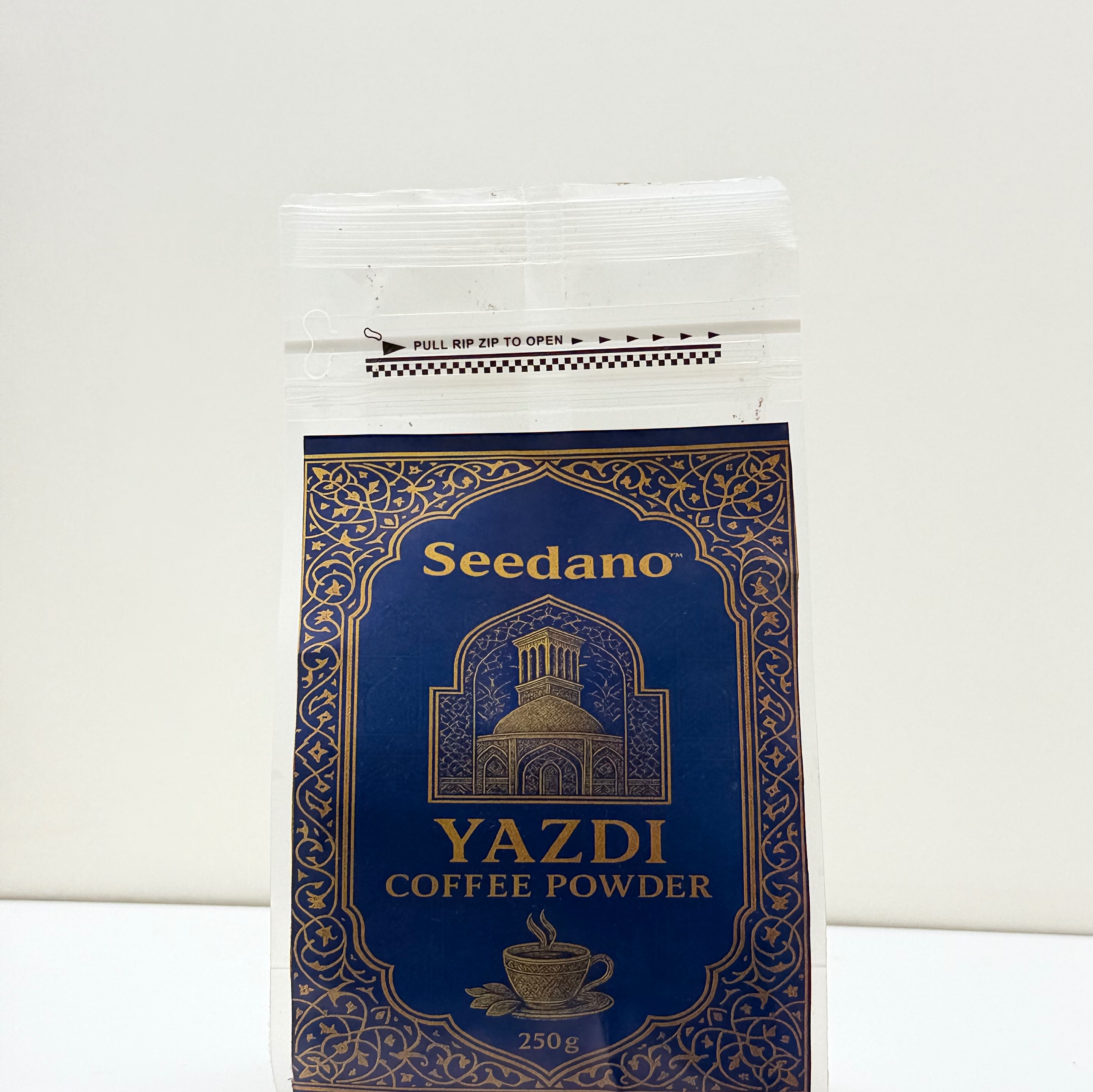 پودر قهوه یزدی 250 گرمیyazdi coffee powder سیدانو 