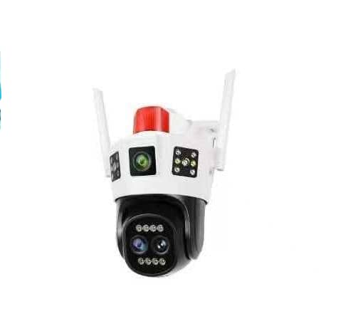دوربین مداربسته سه لنز سیمکارتی مدل SD40-4G(سفید) 10X زوم اپتیکال بدون محدودیت در اپراتور با سرعت بالا ( اپلیکیشن O-KAM 
