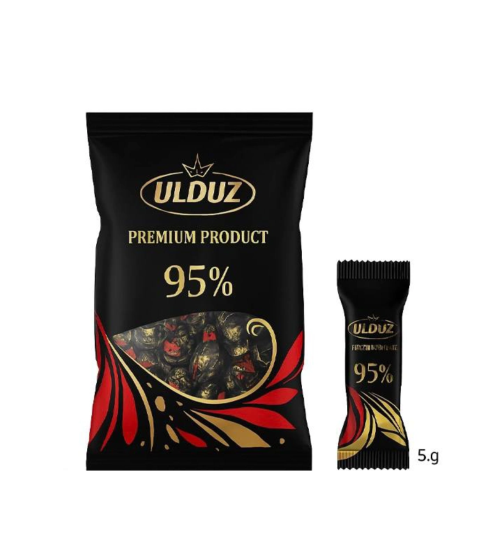 شکلات دارک اولدوز 95% بسته 1 کیلوگرمی
