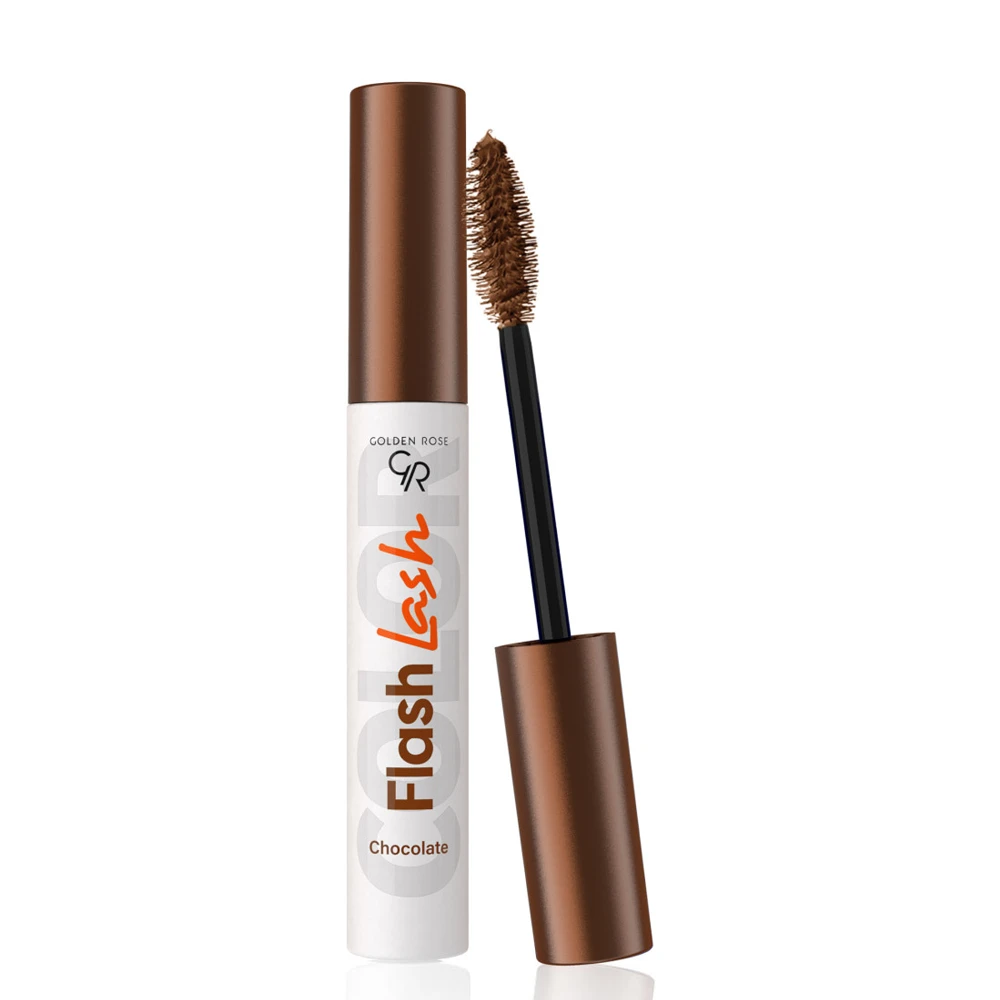 ریمل رنگی گلدن رز مدل FLASH LASH شماره 11 CHOCOLATE رنگ شکلاتی
