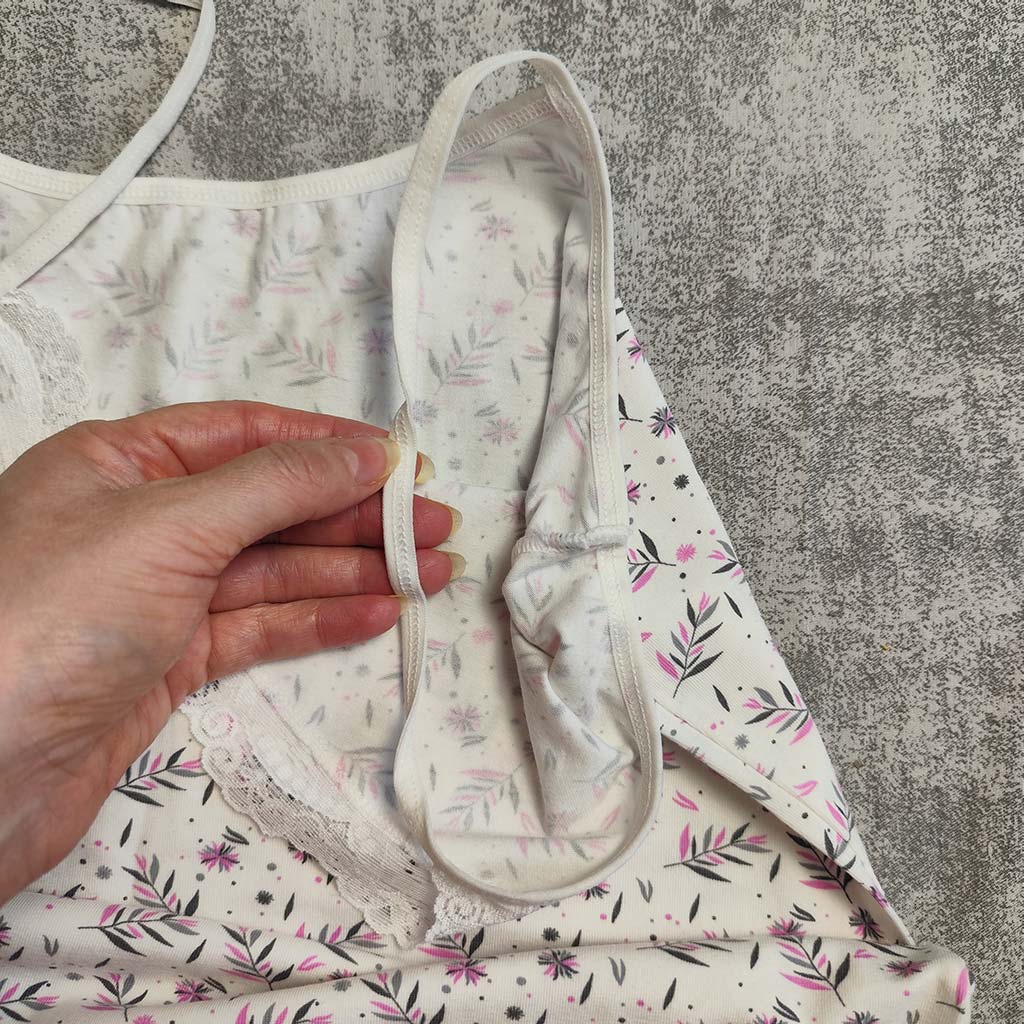 تاپ پنبه Gunes cotton M.F.Z کد8 - سفید