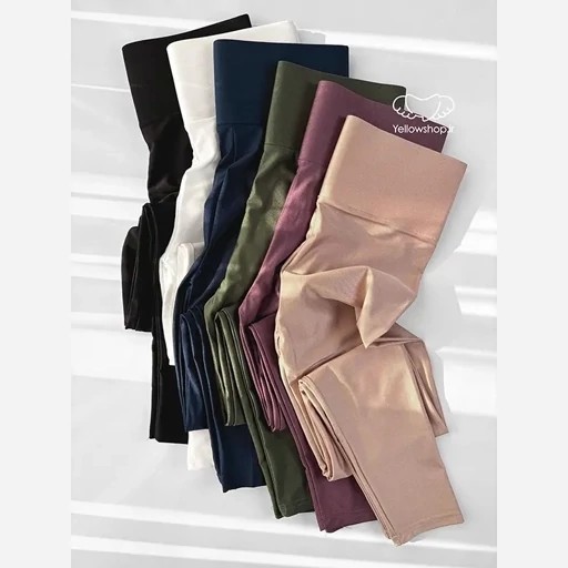 لگ شاین ترک زنانه کمر گنی وارداتی برند Chic Collection سایز M تا 3XL ،لگ باشگا