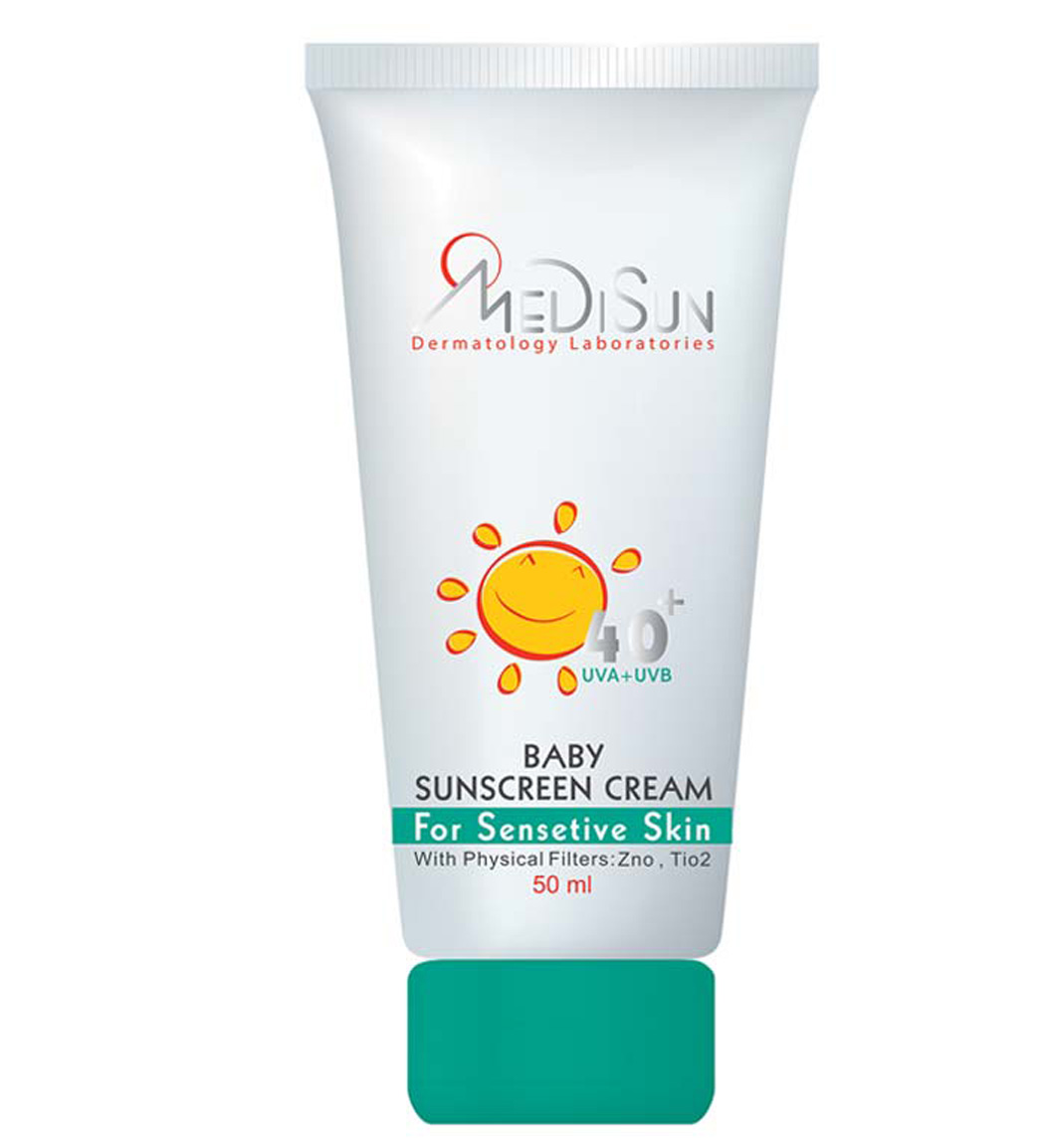 کرم ضد آفتاب کودک مدیسان SPF40+