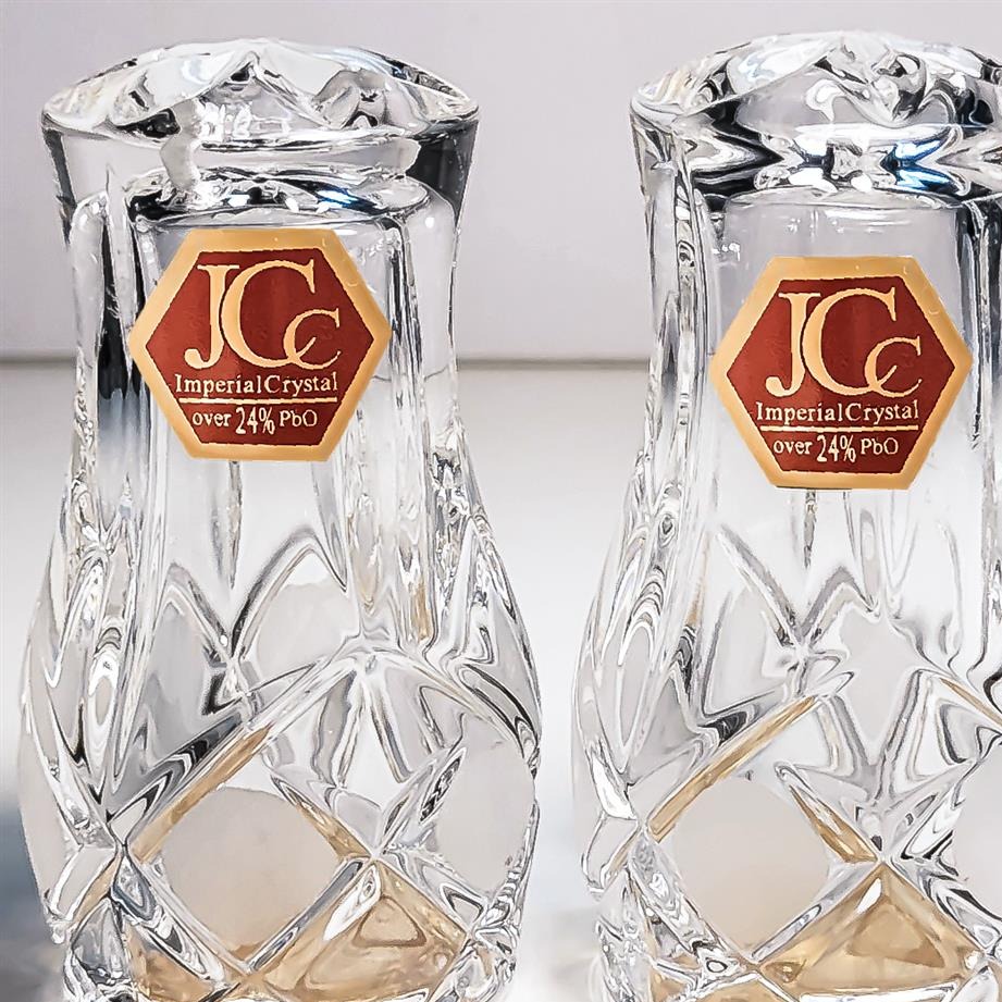 نمک پاش JCC ( جهان کریستال ) مدل آنجلیکا بسته 2 عددی
