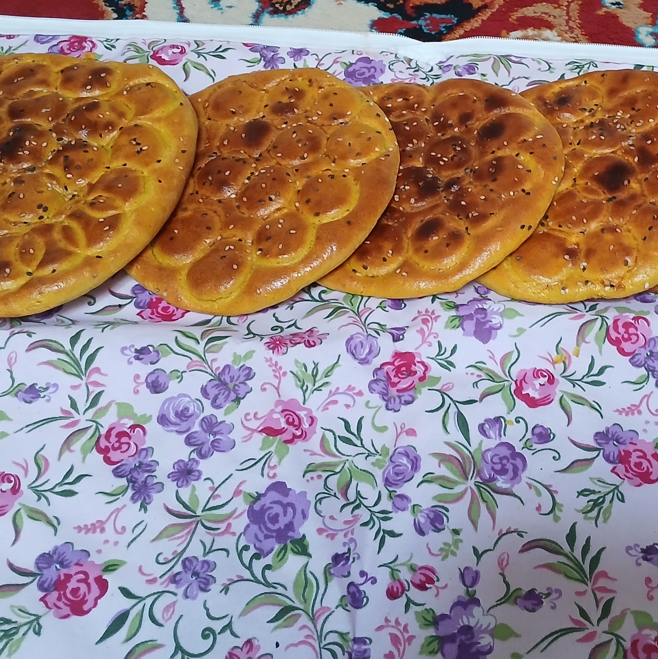 نان تنوری سنتی فطیر 