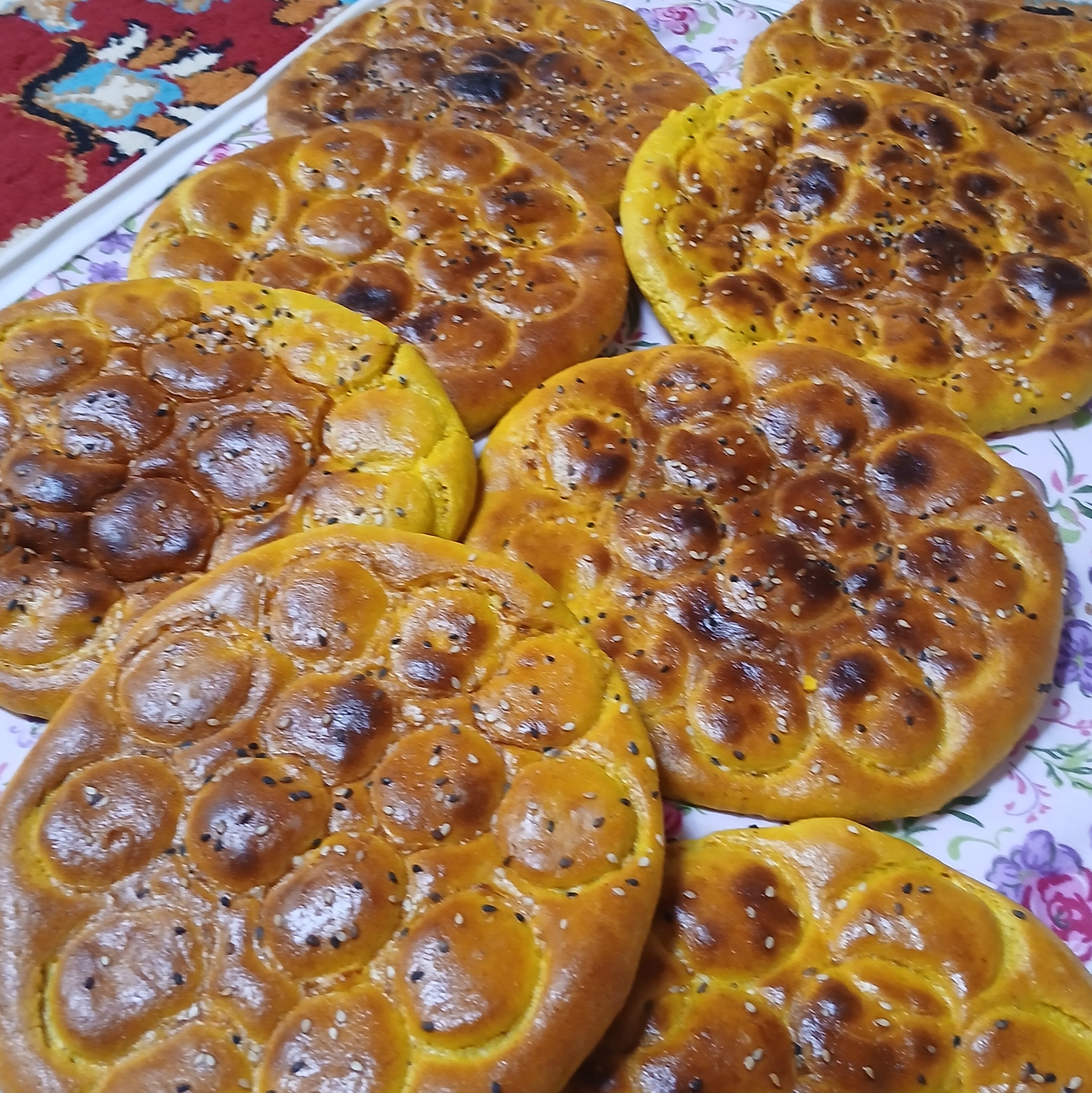 نان تنوری فطیر