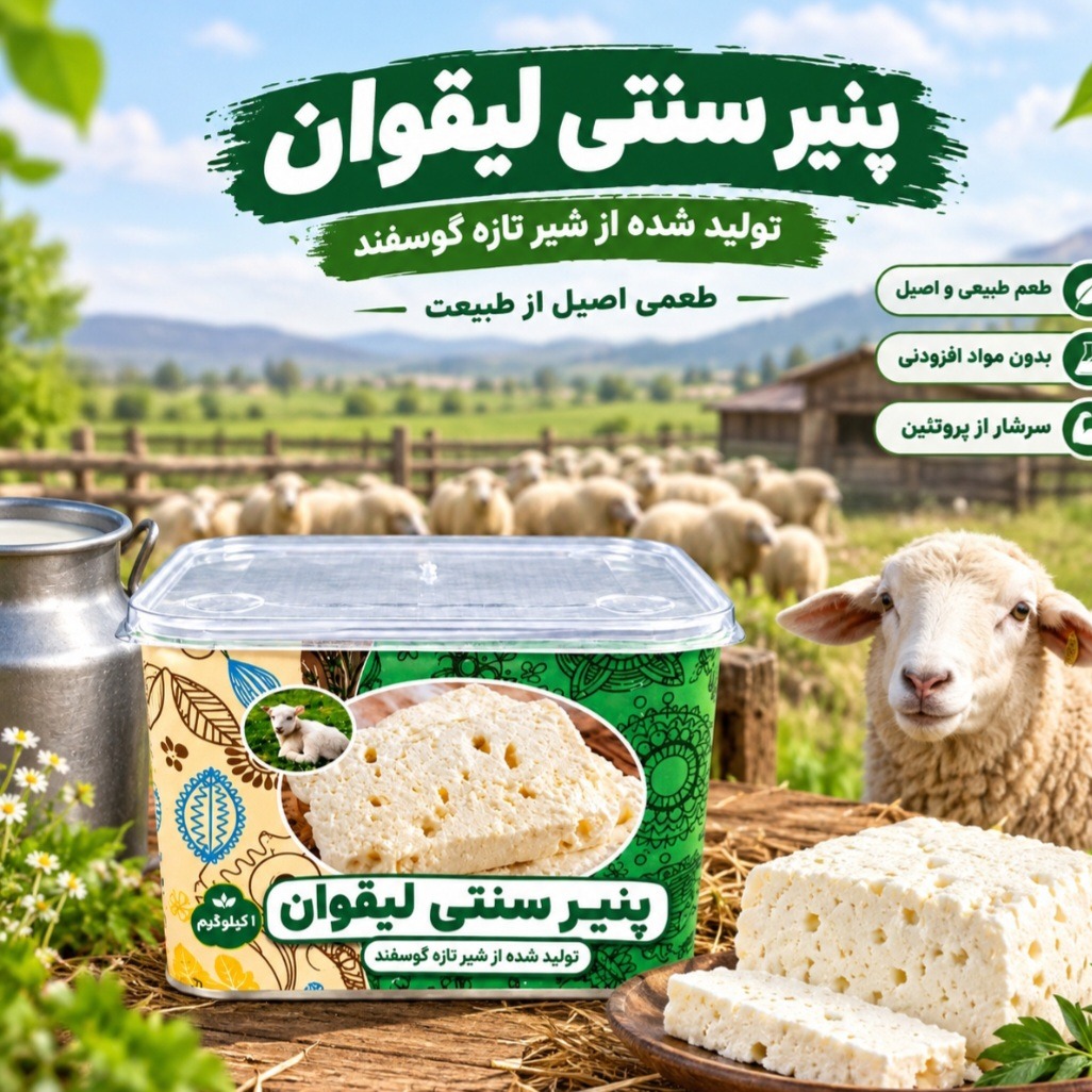 پنیر لیقوان صادراتی سوپر ویژه 
