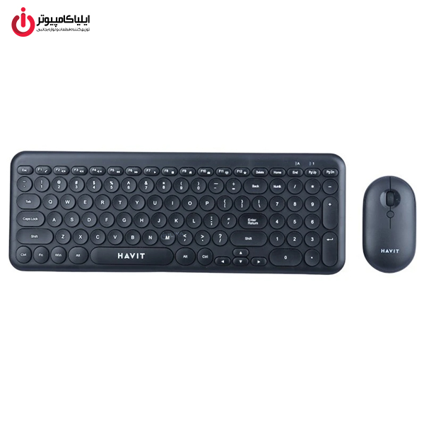 کیبورد و ماوس وایرلس هویت مدل HAVIT KB254GCM