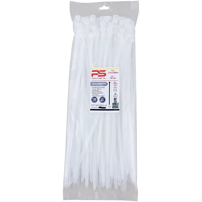 بسته 100 عددی بست کمربندی PS 7.6*370mm