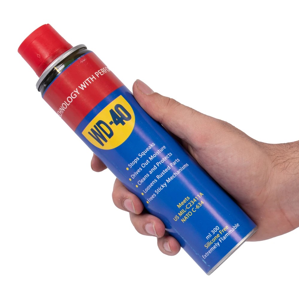 اسپری روان کننده و زنگ بر wd40 حجم 300 میل 