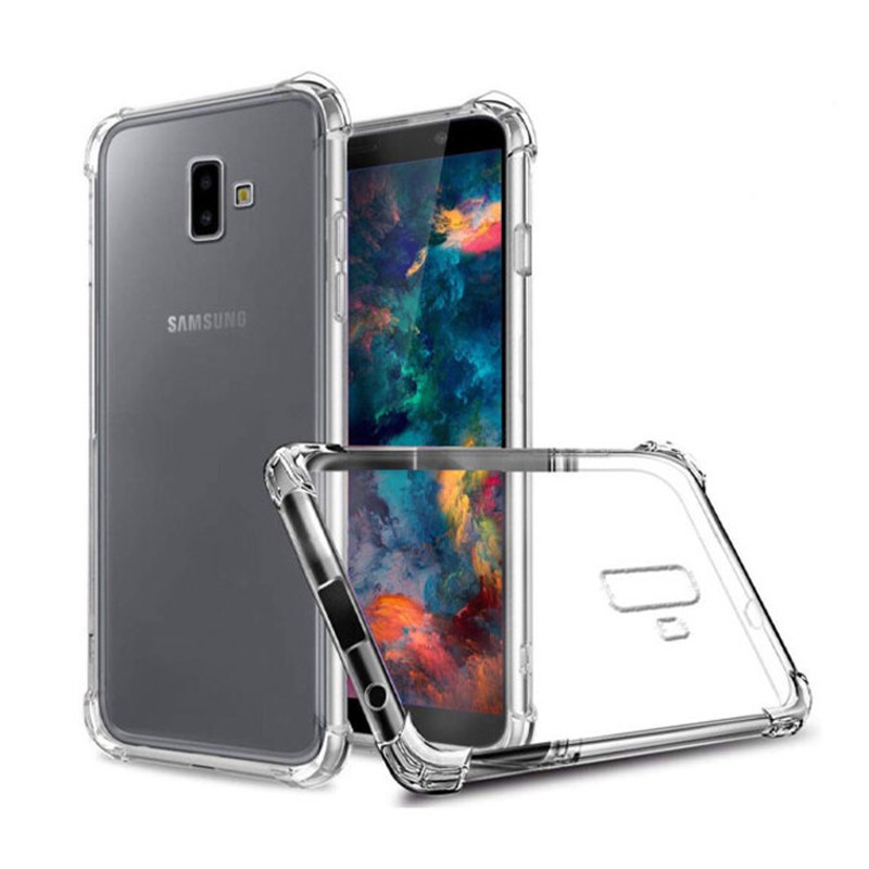 کاور مدل شفاف مناسب برای گوشی موبایل سامسونگ Galaxy J6 Plus
