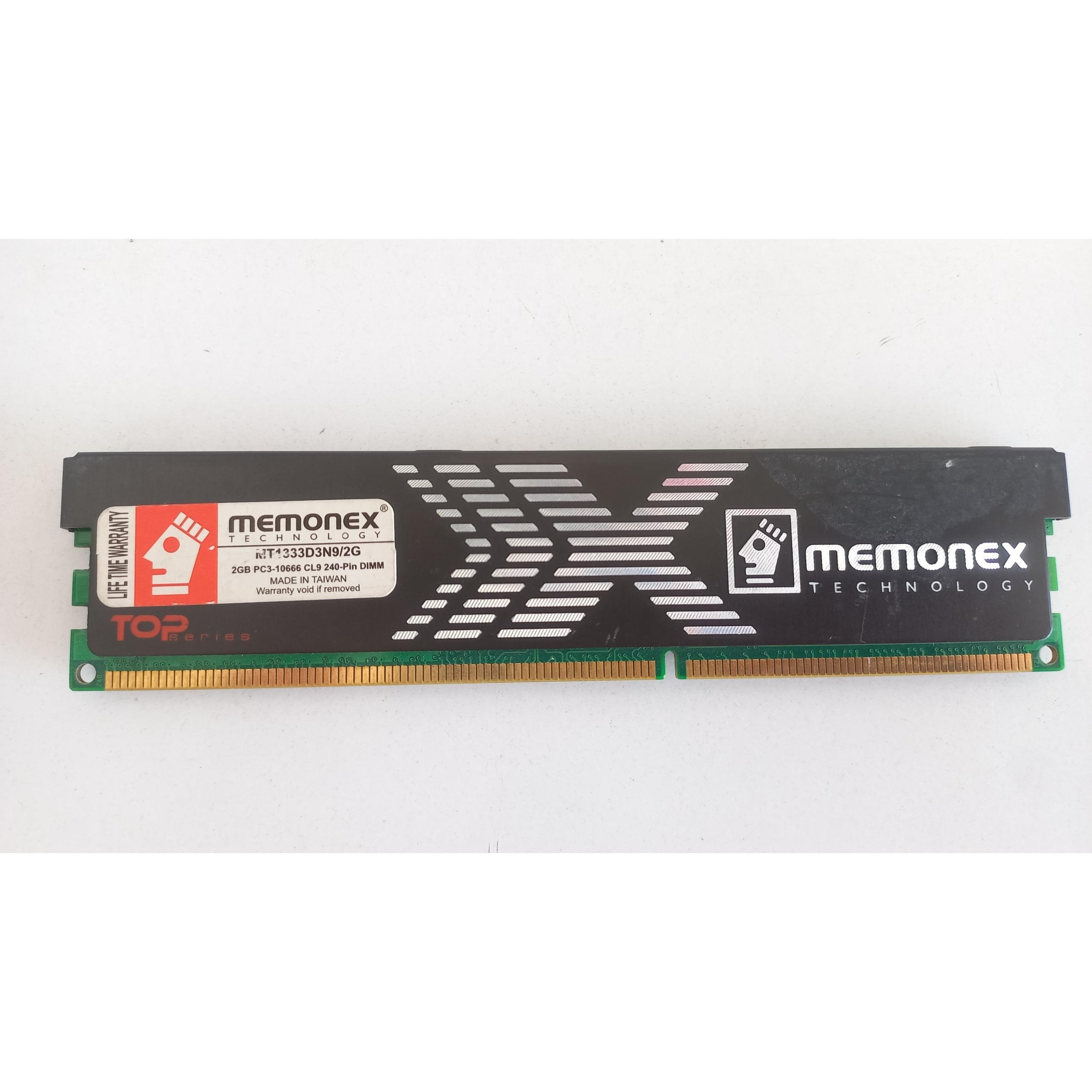 رم دسکتاپ ممونکس مدل DDR3 PC3-10666S 1600MHz ظرفیت 2 گیگابایتجدید