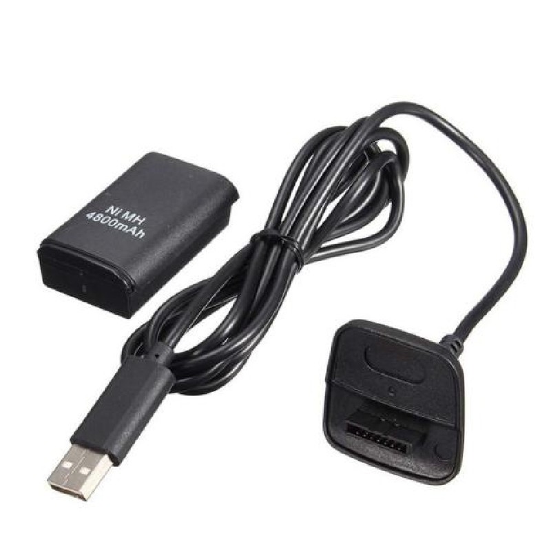 باتری و شارژر دسته بازی ایکس باکس 360 مدلxxh-360-2