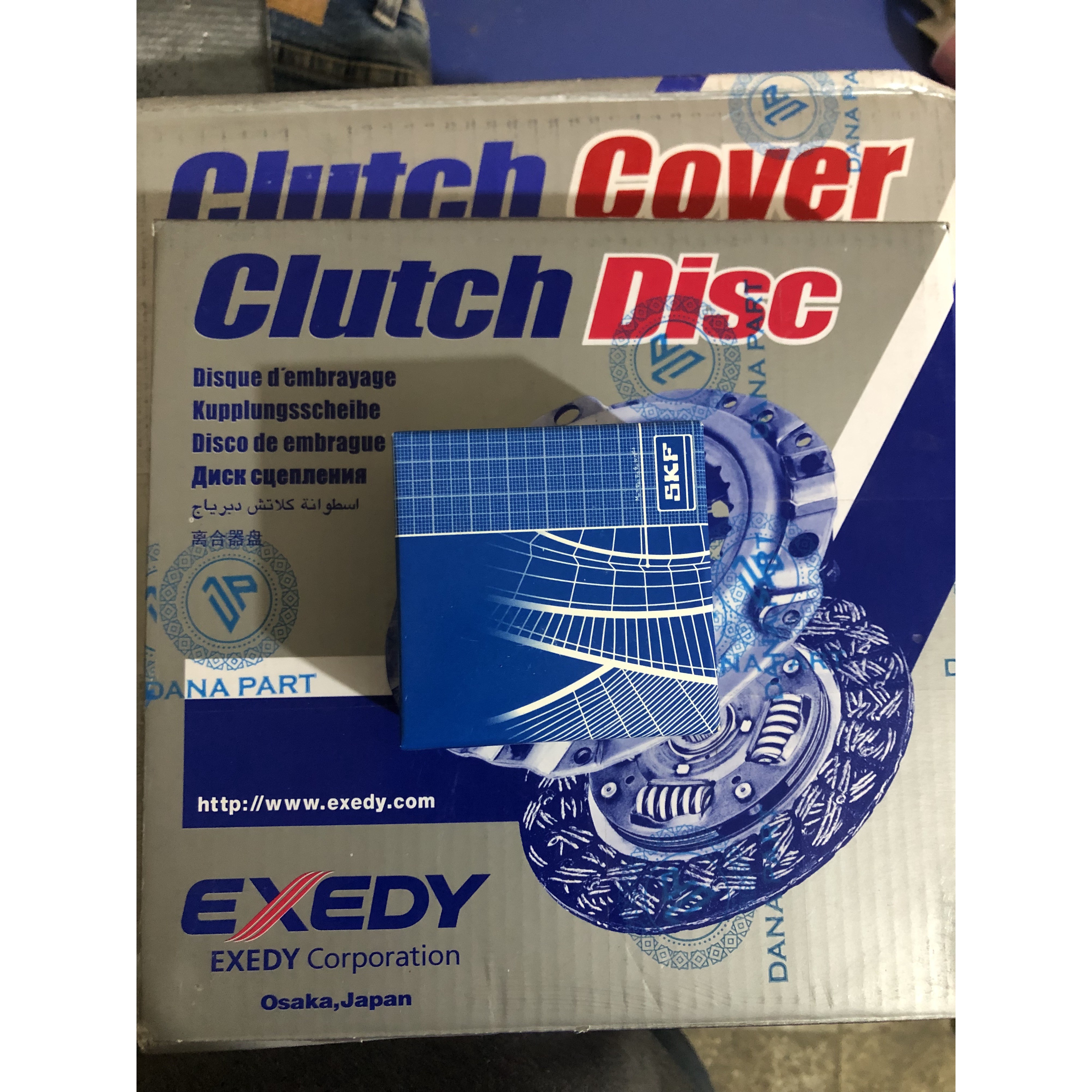 کیت کلاچ پژو 405 دایکن ژاپن لیبل داناپارتجدید
