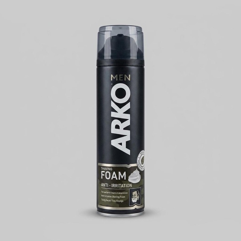 فوم اصلاح آرکو من مدل ANTI-IRRITATION حجم 200 میلی لیتر