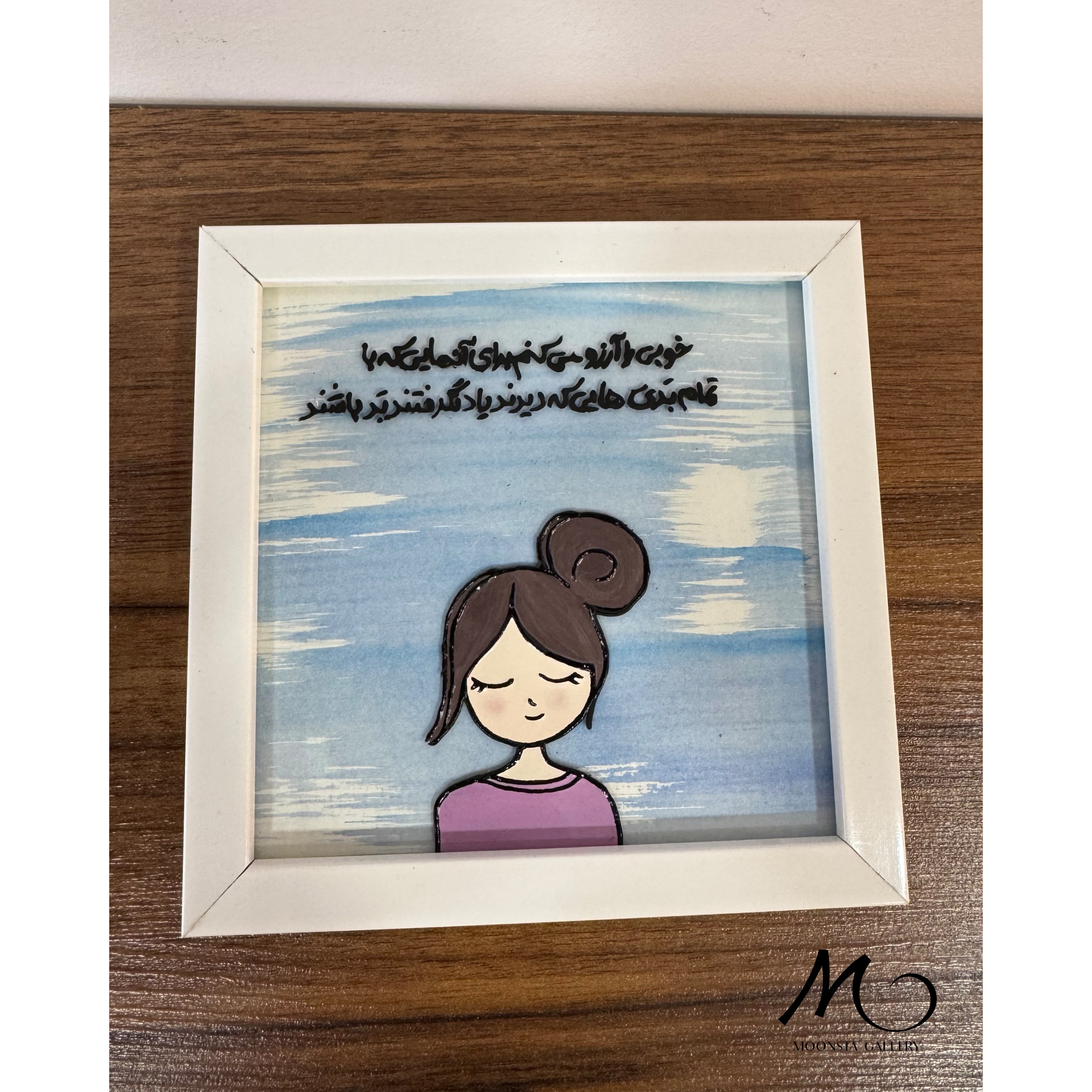 مینی تابلو ویترای فانتزی دستسازجدید