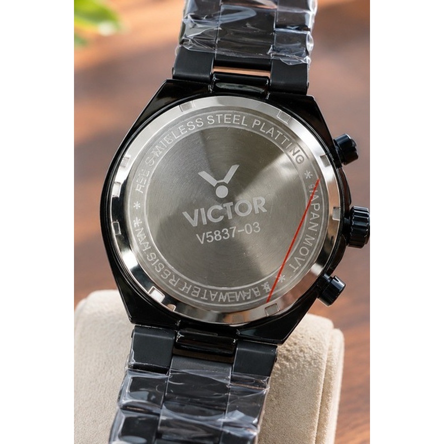 ساعت مچی مردانه ویکتور مدل V5837-03 استیل