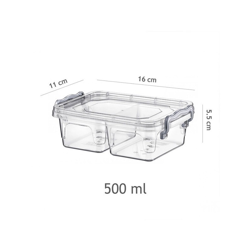 ظرف نگهدارنده هوبی لایف مدل Mini-Multibox بسته دوعددی