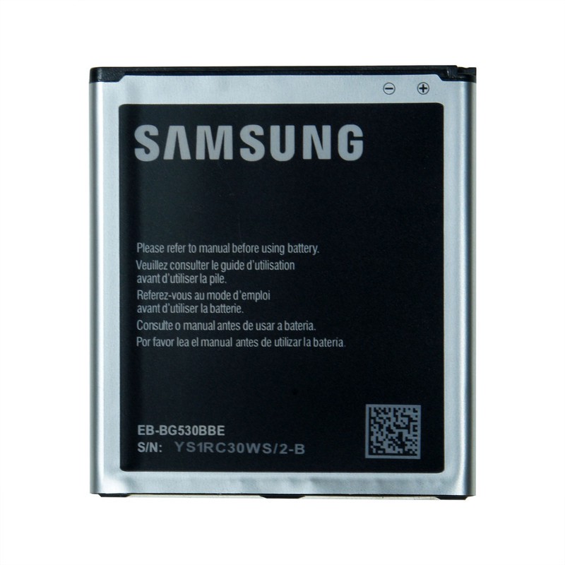 باتری موبایل مدل EB-BG530cBE کد AMR ظرفیت 2600 میلیآمپر ساعت مناسب برای گوشی موبایل سامسونگ Galaxy Grand PrimeG530