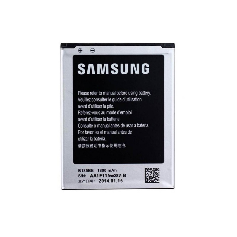 باتری موبایل مدل B185BE ظرفیت 1800 میلی آمپر ساعت مناسب برای گوشی موبایل سامسونگ Galaxy Core Plus