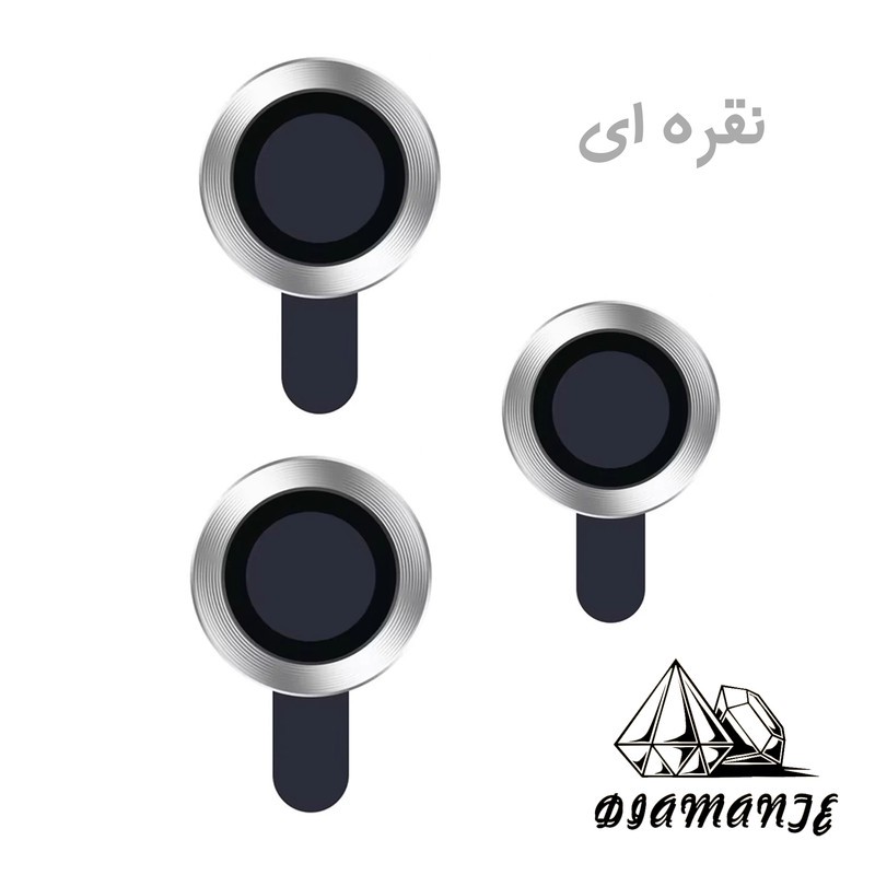 محافظ لنز دوربین فلزی مدل lenjeu مناسب برای گوشی موبایل اپل iPhone 13 Pro