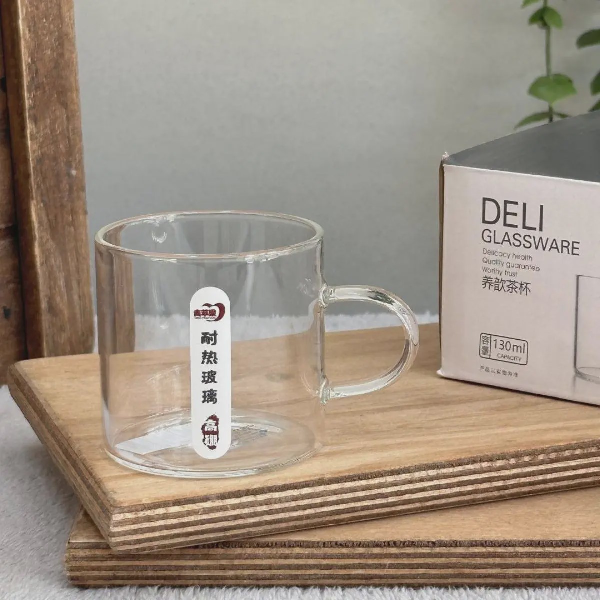 فنجان شیشهای پیرکس Deli مناسب چای، قهوه و دمنوشجدید