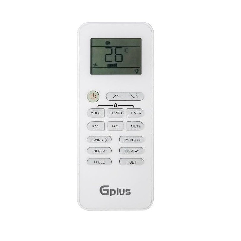 کولر گازی اسپلیت دیواری 24000 دور ثابت جی پلاس مدل GAC-TF24TP1D