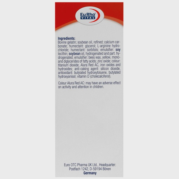 آرژی زینک پلاس یوروویتال Argi Zink Plus Eurho Vitalجدید