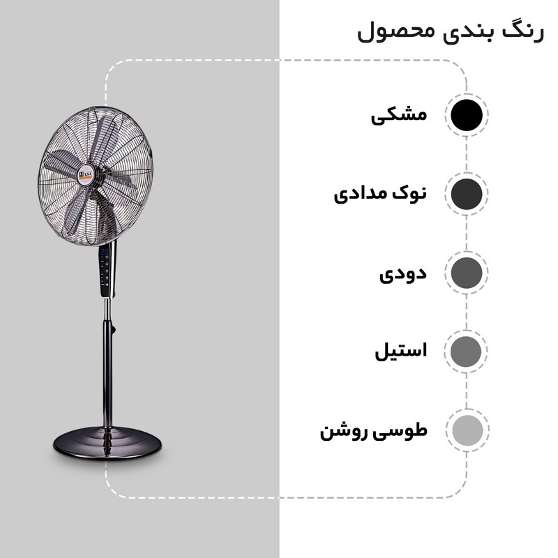 پنکه ناسا الکتریک مدل NS-1117