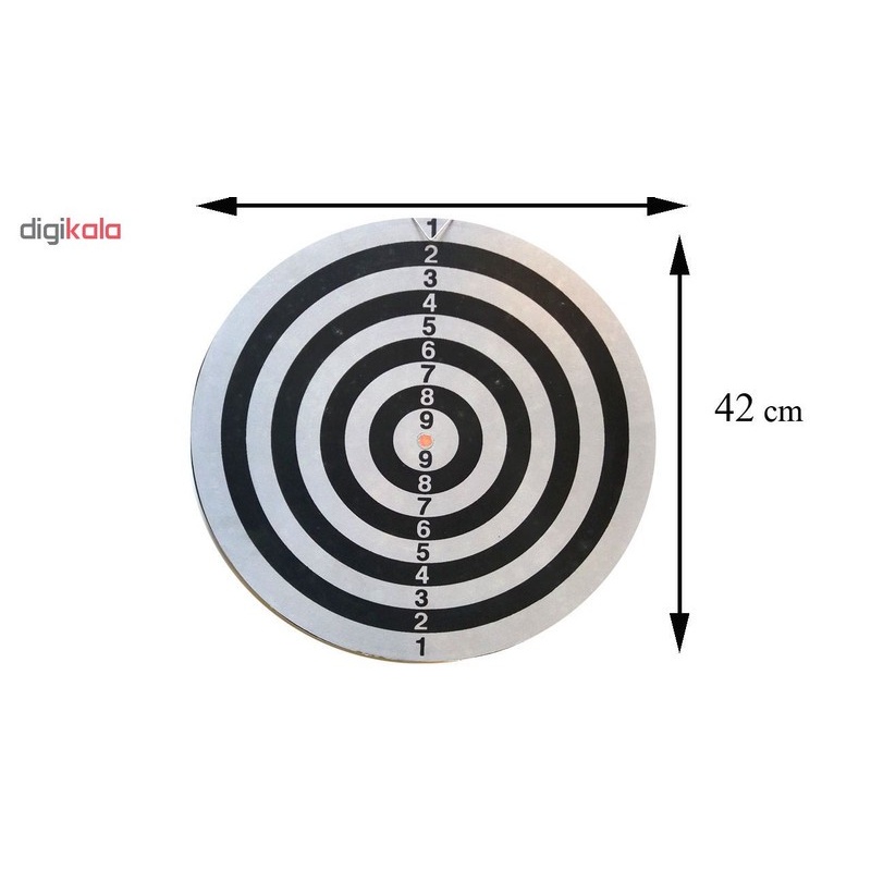 ارسال پس کرایه پستی تخته دارت بویلی کد BL-17115